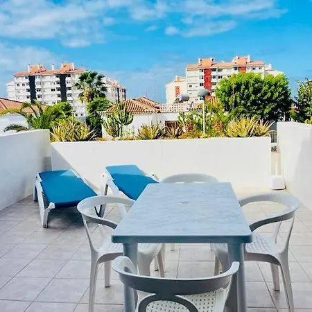 Comfy With Large Terrace Five Minutes From Ocean Apartment Los Cristianos (Tenerife)